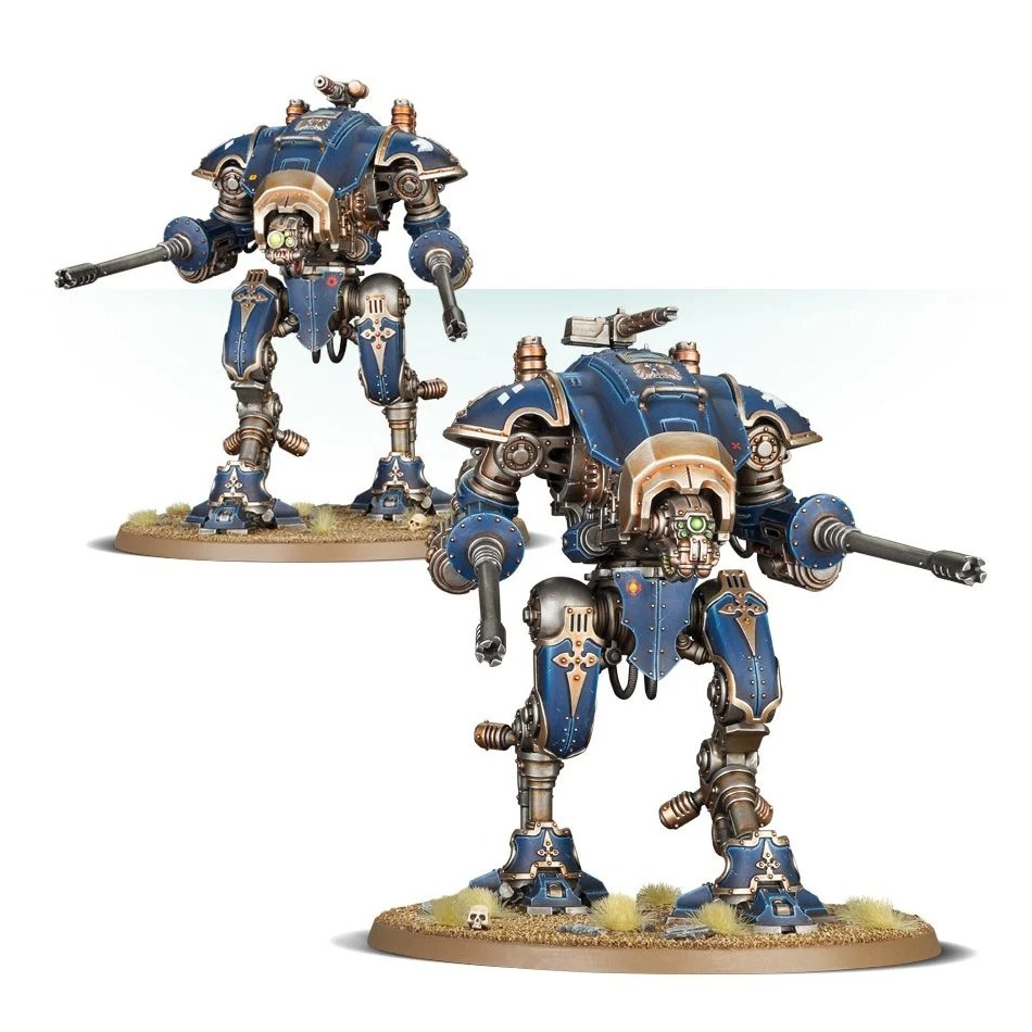 【戰鎚40k】Imperial Knights: Knight Armigers - 帝國騎士亞米傑騎士-細節圖2
