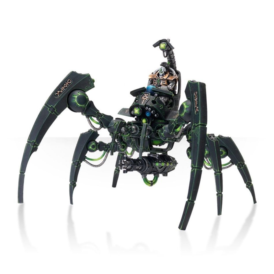 【戰鎚40k】Necrons: Triarch Stalker - 太空死靈三聖追獵者戰車-細節圖2