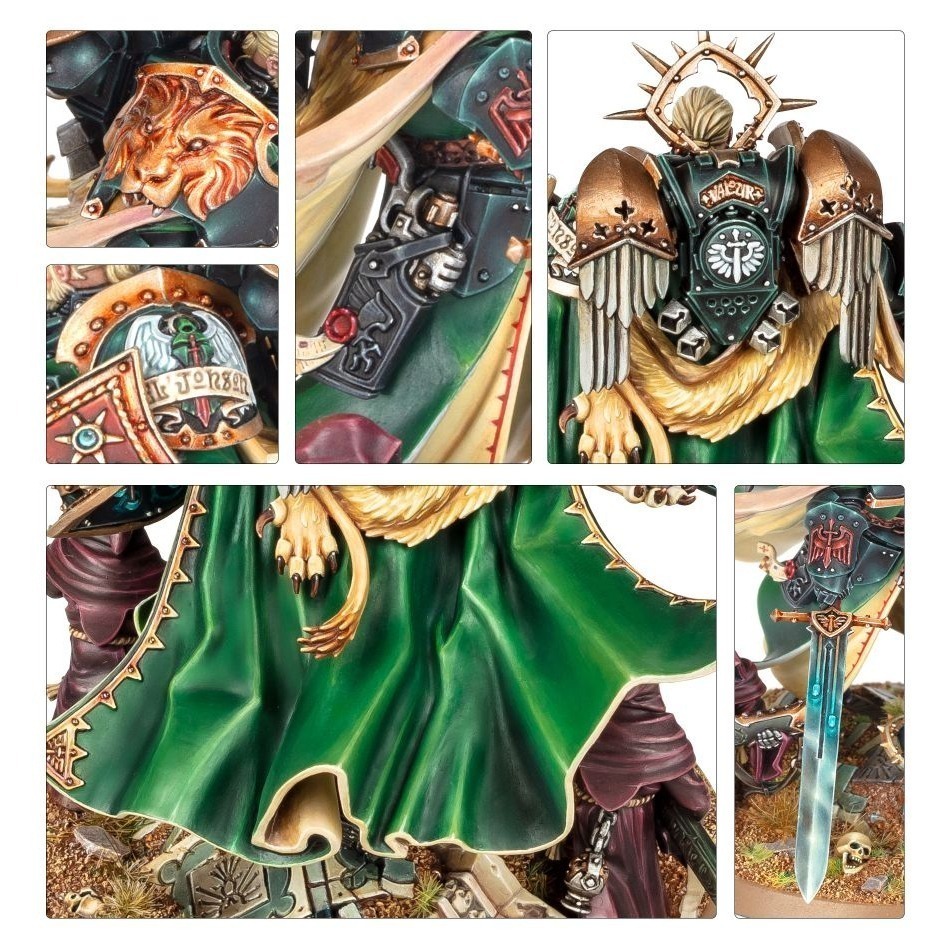 【戰鎚40k】Dark Angels: Lion El＇Johnson - 暗黑天使萊恩艾爾強森-細節圖4