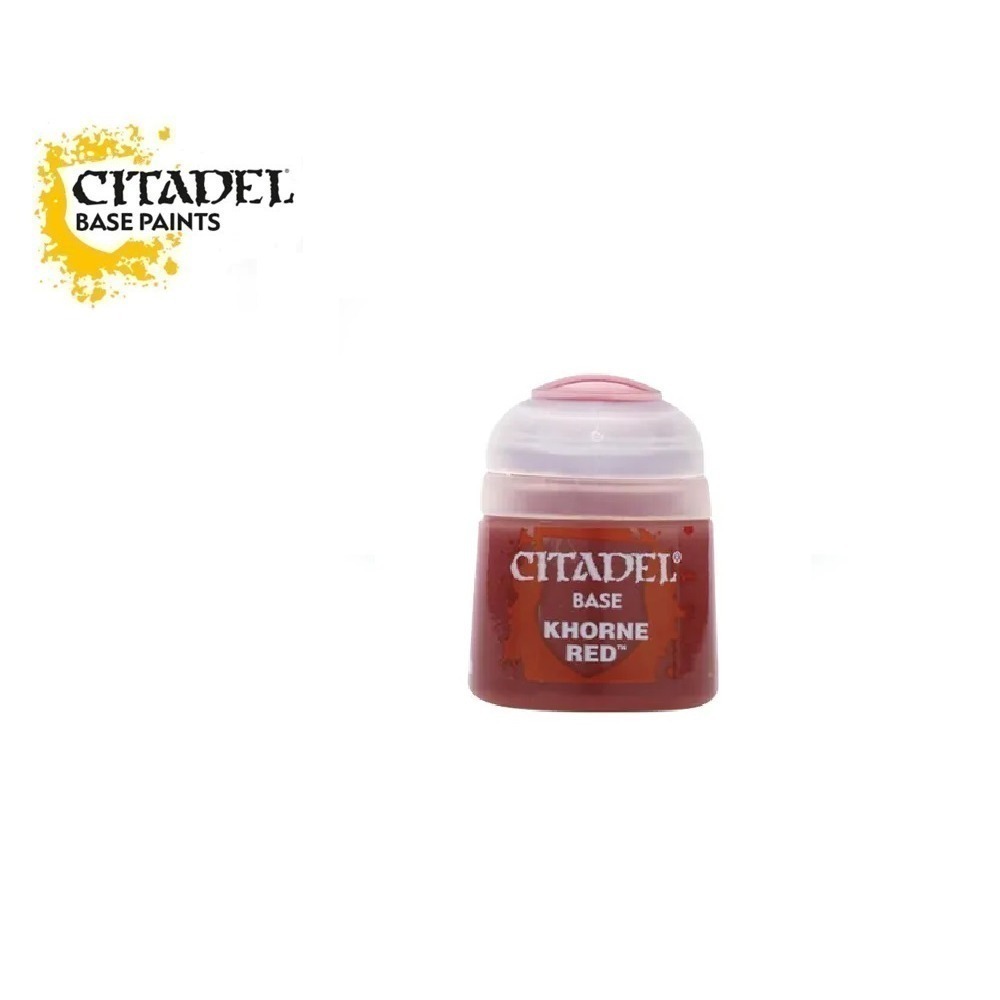【Citadel】Base/底漆: Khorne Red (12ml)-細節圖2