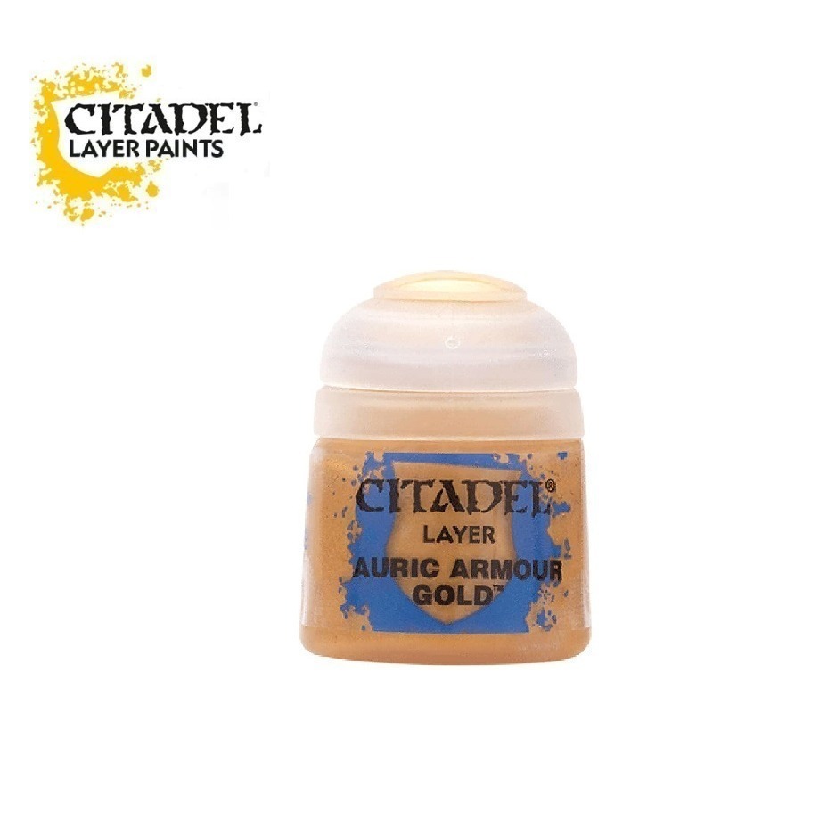 【Citadel】Layer/疊色漆 : Auric Armour Gold (12ml)-細節圖2
