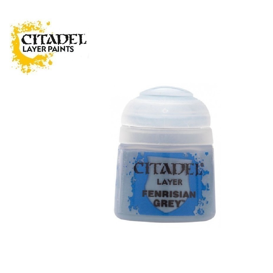 【Citadel】Layer/疊色漆 : Fenrisian Grey (12ml)-細節圖2