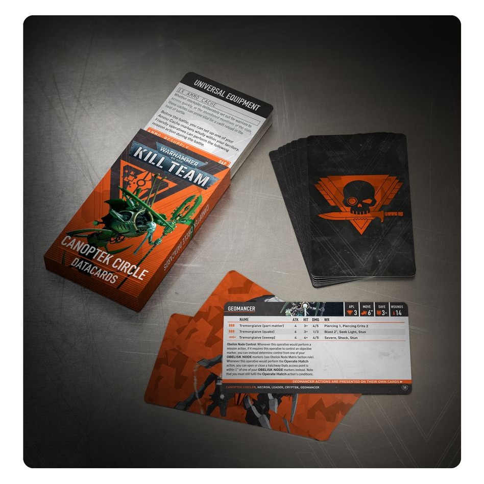 Kill Team: Canoptek Circle Datacards (ENG)-殺戮小隊數據卡：冥工之環(英文-細節圖3