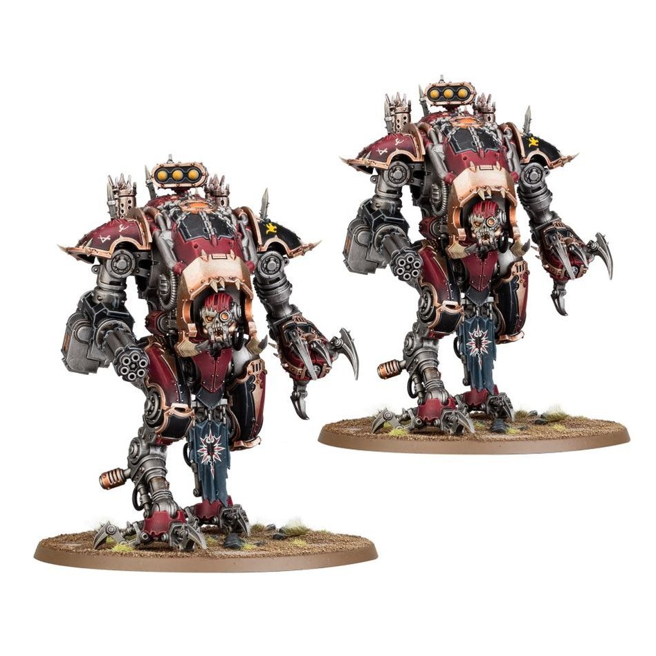 【戰鎚40k】Chaos Knights: Wardogs - 混沌騎士戰狗-細節圖2