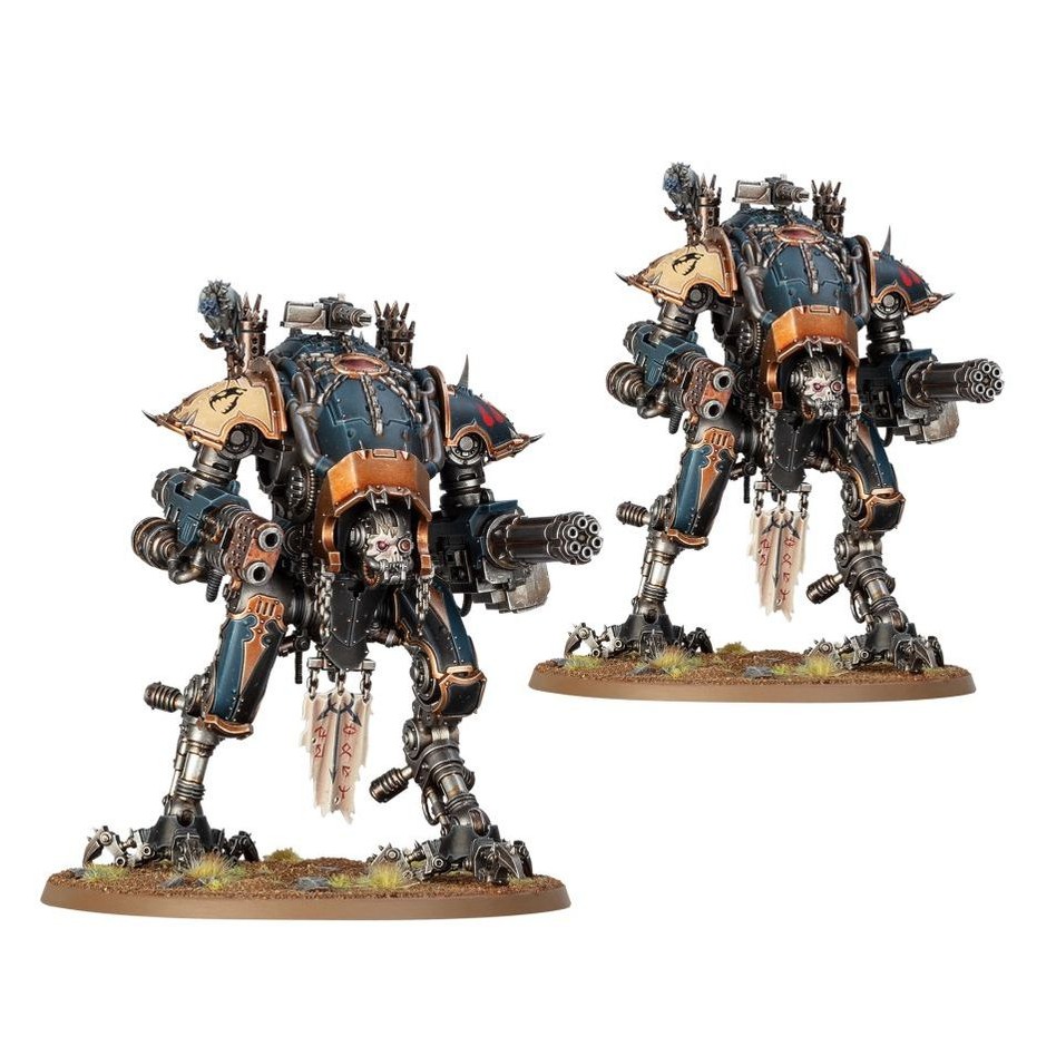 【戰鎚40k】Chaos Knights: Wardogs - 混沌騎士戰狗-細節圖3
