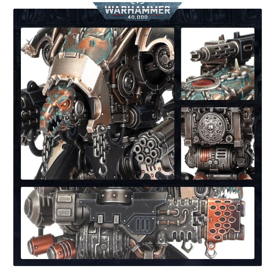 【戰鎚40k】Chaos Knights: Wardogs - 混沌騎士戰狗-細節圖5