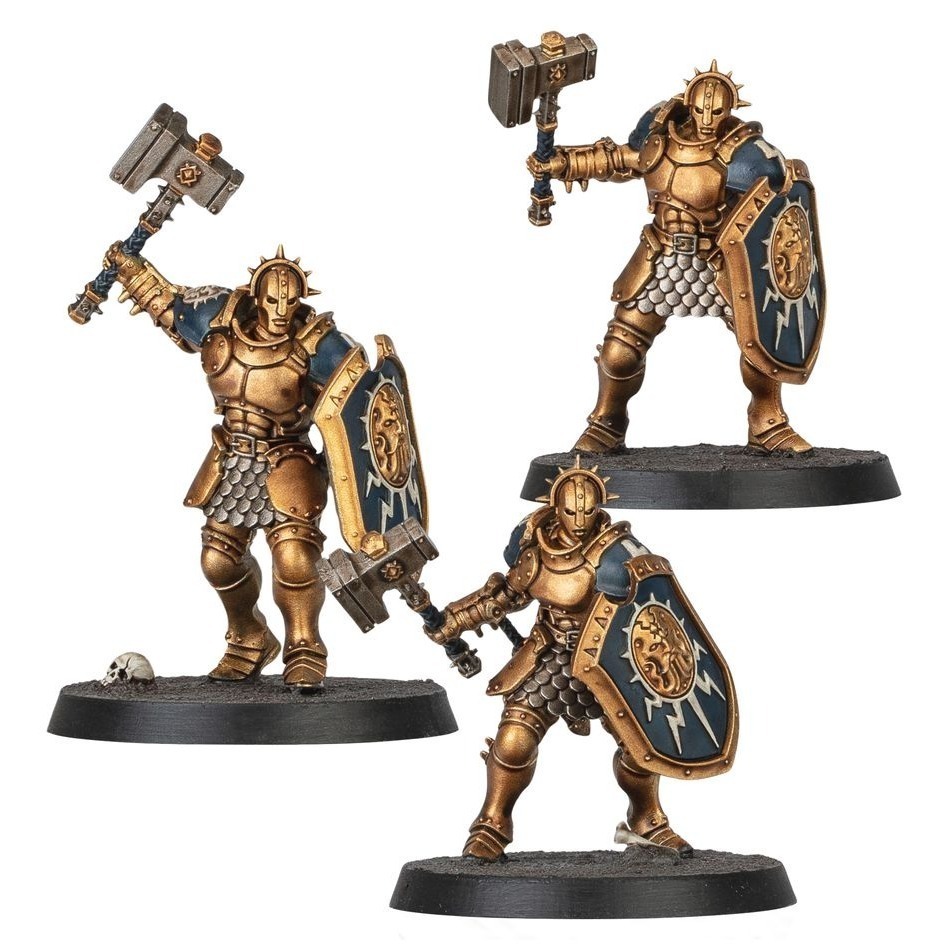 【戰鎚AOS】Stormcast + Paint Set - 戰鎚西格瑪時代：雷鑄神兵顏料套裝-細節圖2