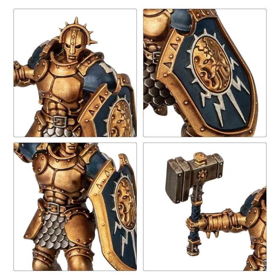 【戰鎚AOS】Stormcast + Paint Set - 戰鎚西格瑪時代：雷鑄神兵顏料套裝-細節圖4