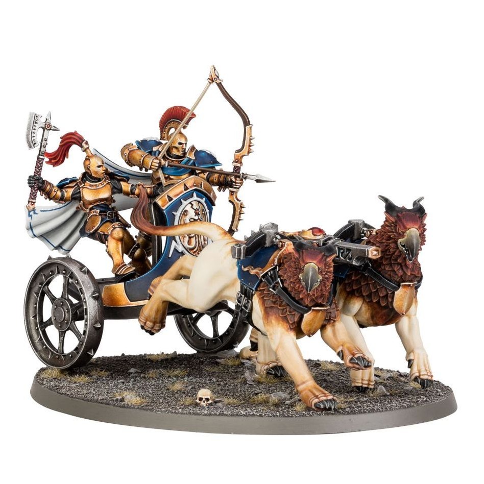 【戰鎚AOS】Stormcast Eternals: Stormstrike Chariot - 雷鑄神兵暴風突擊戰車-細節圖2