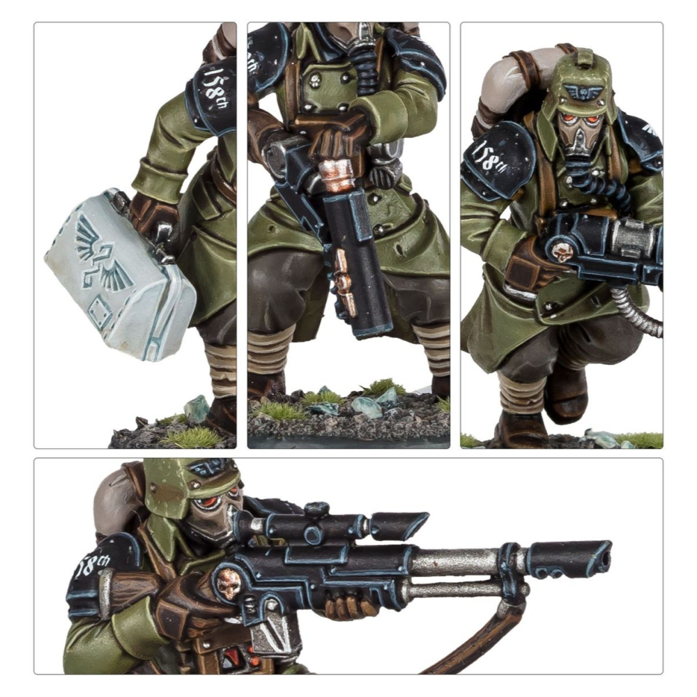 【戰鎚40k】Astra Militarum: Death Korps of Krieg - 星界軍：克里格死亡軍團-細節圖5