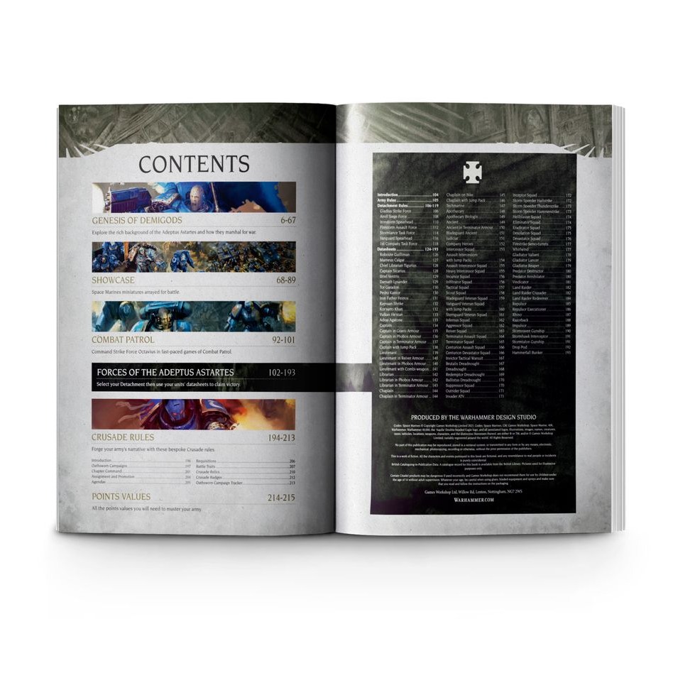 【戰鎚40K】Space Marines: Codex (English) - 聖典：星際戰士(英文版) -10th-細節圖2
