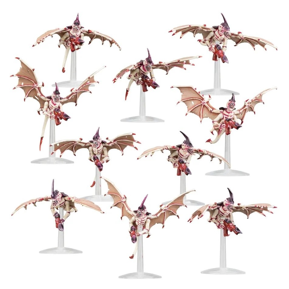 【戰鎚40K】Tyranids: Gargoyle Brood - 異形翼蟲-細節圖2
