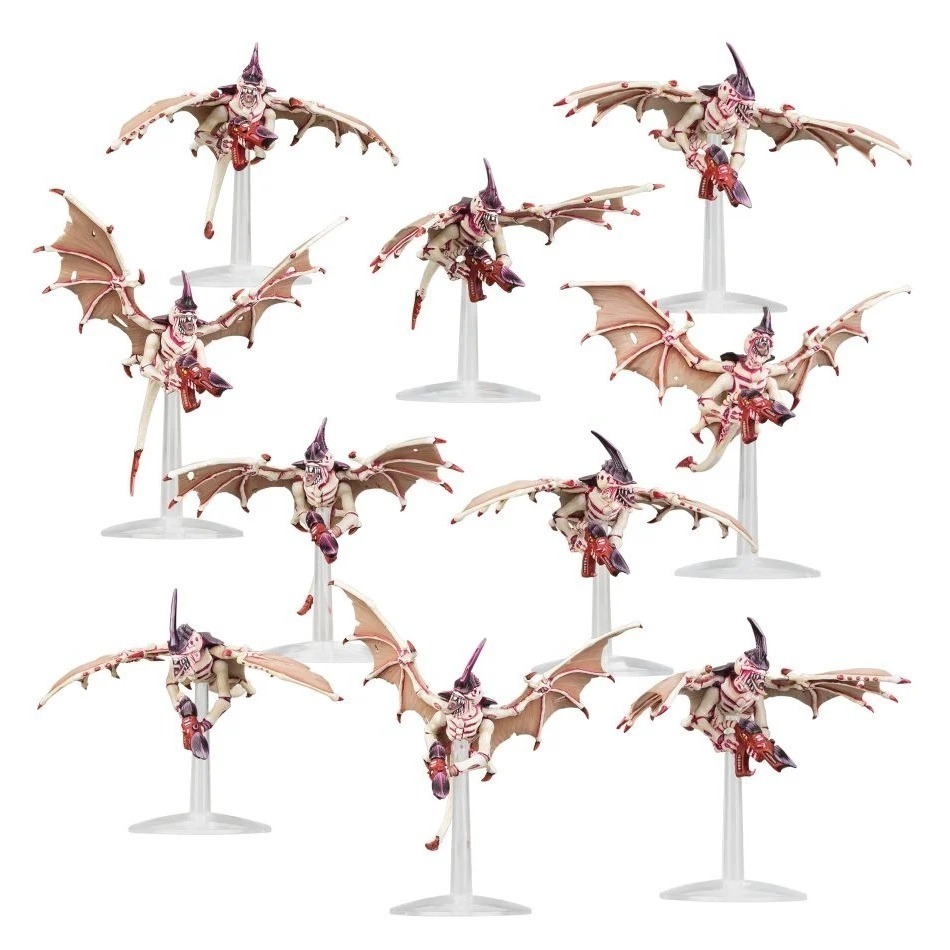 【戰鎚40K】Tyranids: Gargoyle Brood - 異形翼蟲-細節圖2