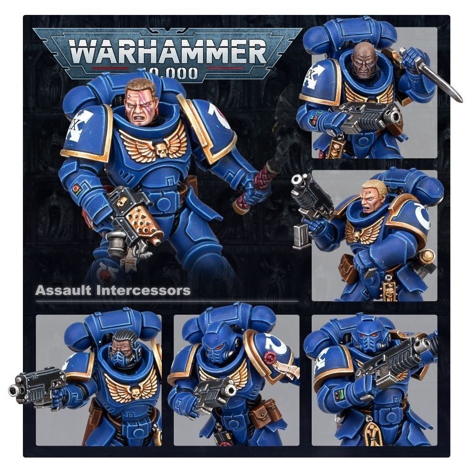 【戰鎚40k】Space Marines: Assault Intercessors - 星際戰士突擊仲裁者-細節圖3