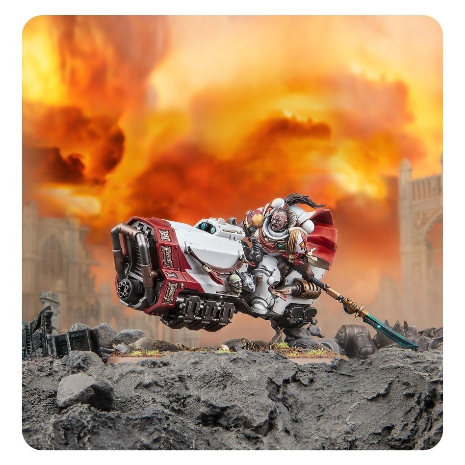 【戰鎚40k】White Scars: Suboden Khan - 白疤：蘇博登可汗-細節圖4