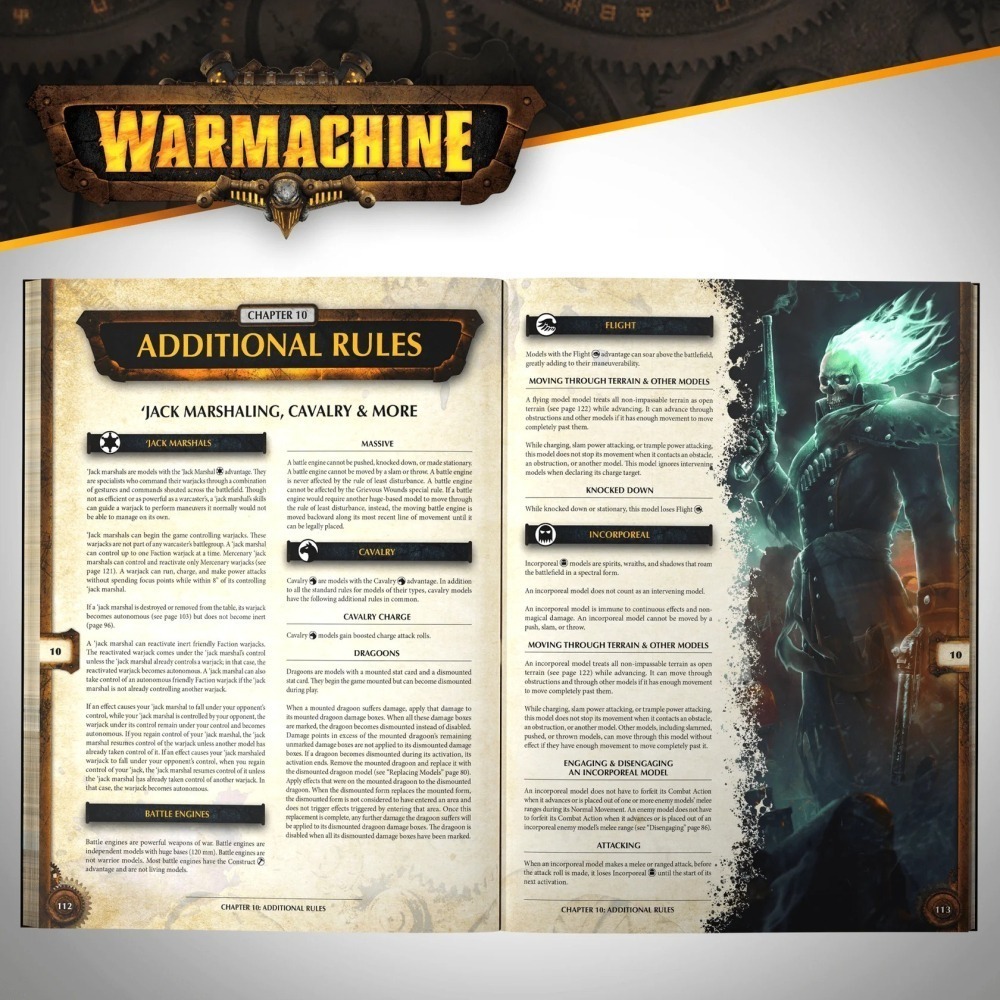 Warmachine-戰爭機甲-Warmachine Core Book-細節圖3