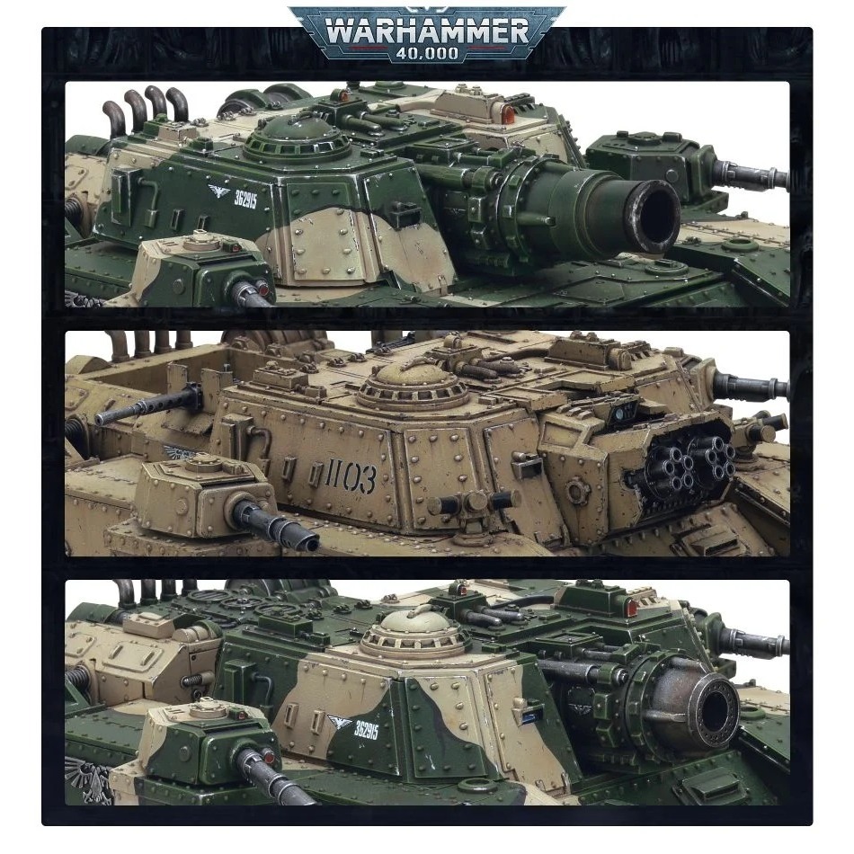 【戰鎚40K】Astra Militarum: Baneblade - 星界軍毀滅之刃-細節圖3