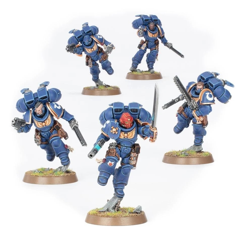 【戰鎚40K】Space Marines: Jump Pack Intercessors - 星際戰士跳躍背包仲裁者-細節圖3