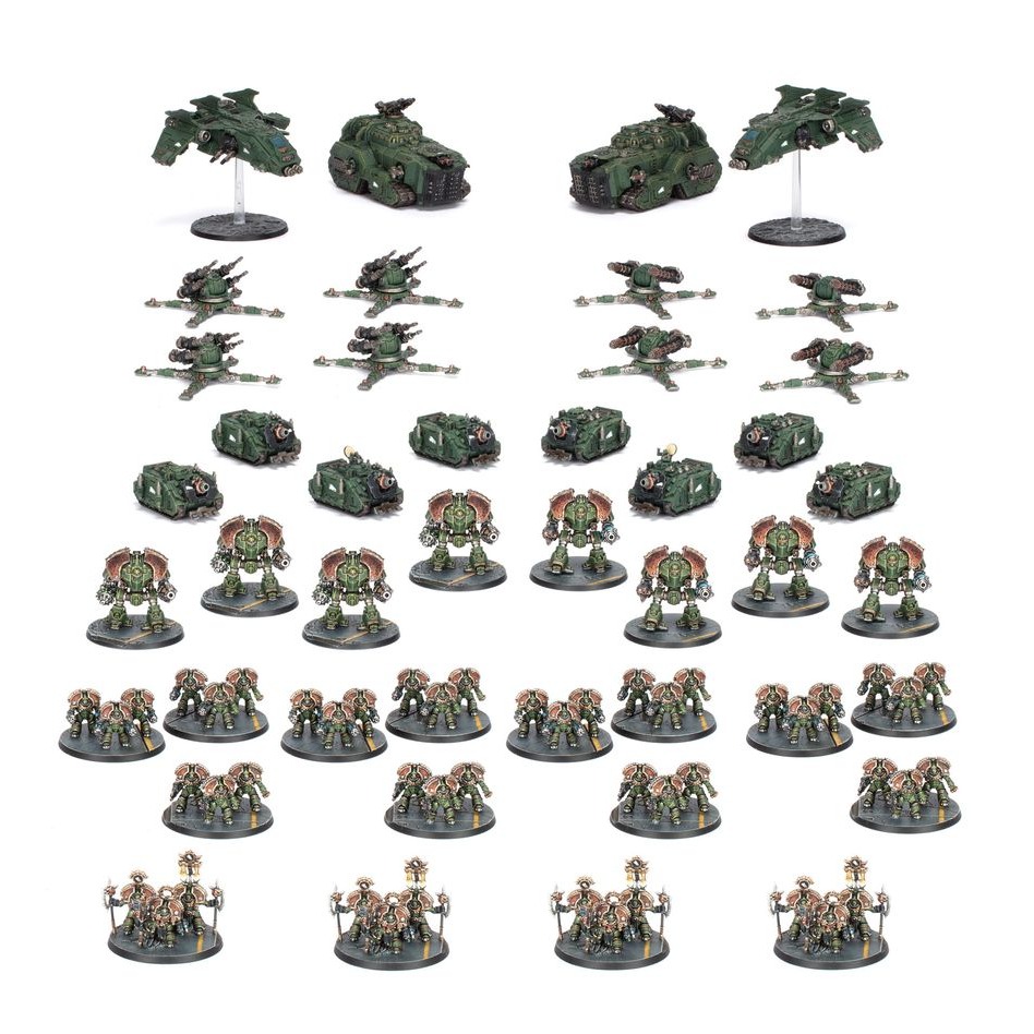 Legiones Astartes – Saturnine Battle Group-軍團帝國：阿斯塔特軍團土星戰鬥群-細節圖2