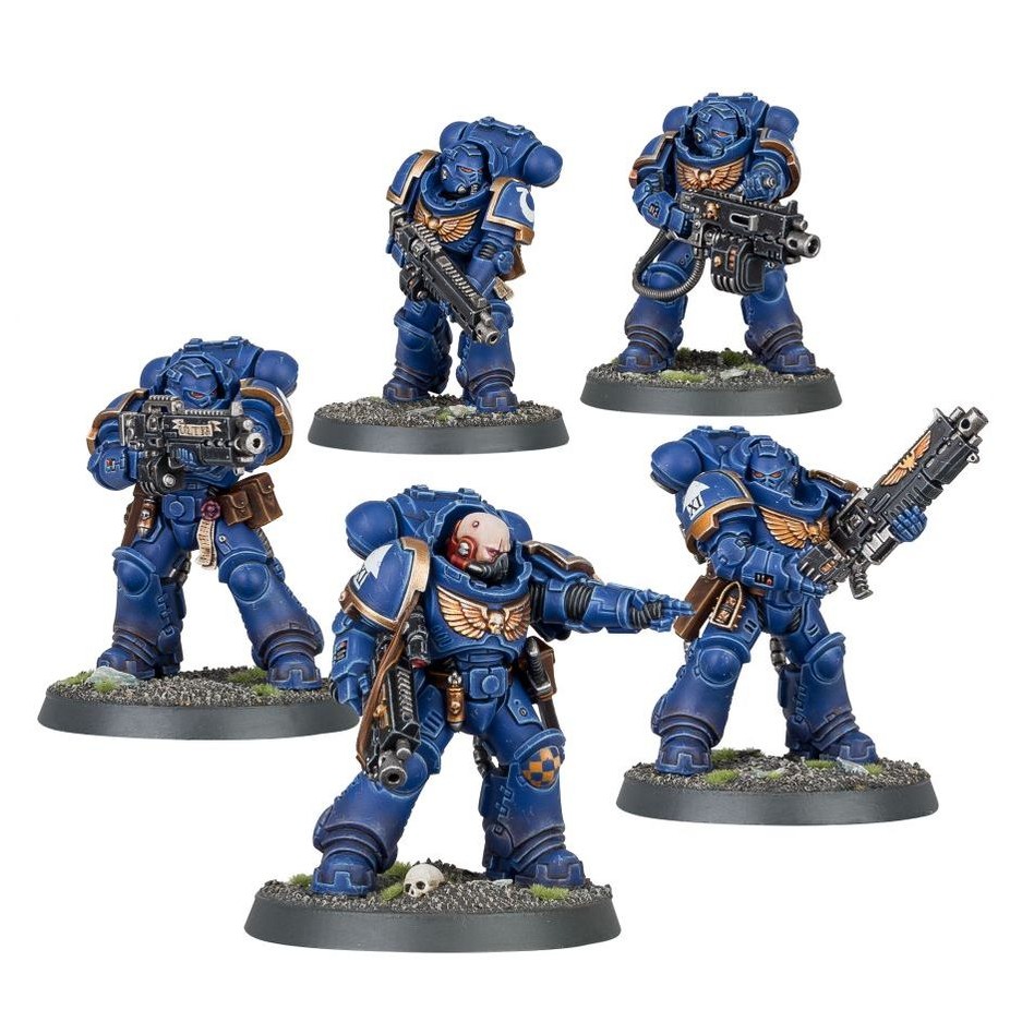 【戰鎚40k】Space Marines: Heavy Intercessors - 星際戰士重型仲裁者-細節圖2