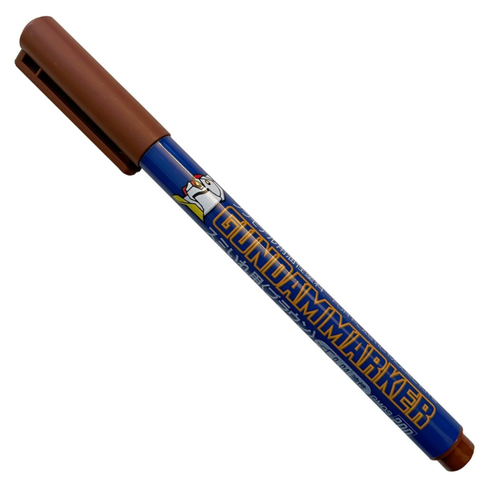 M03 - Gundam Marker Pen (For Panel Lining) (Brown)-GSI/線筆(棕-細節圖2
