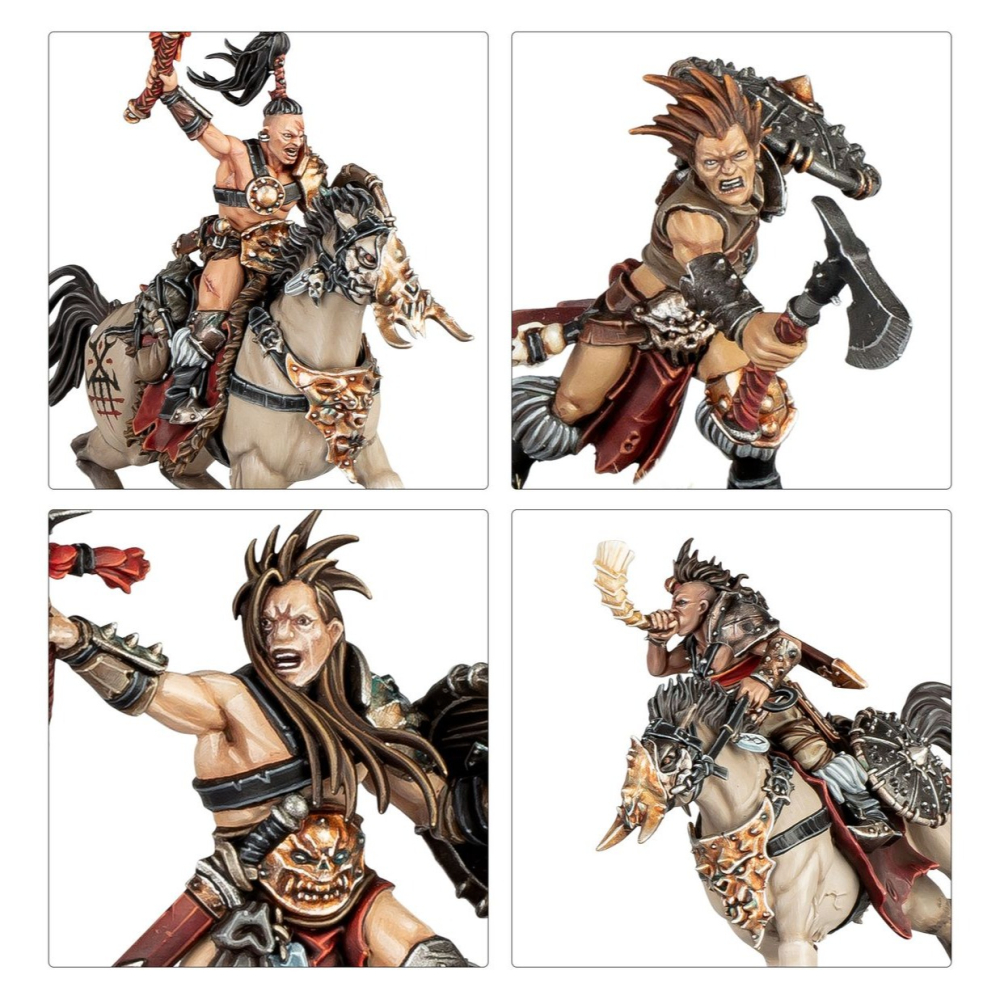 【戰鎚AOS】 Darkoath Raiders Spearhead - 先鋒軍：黑暗之奴－暗誓掠奪者-細節圖5