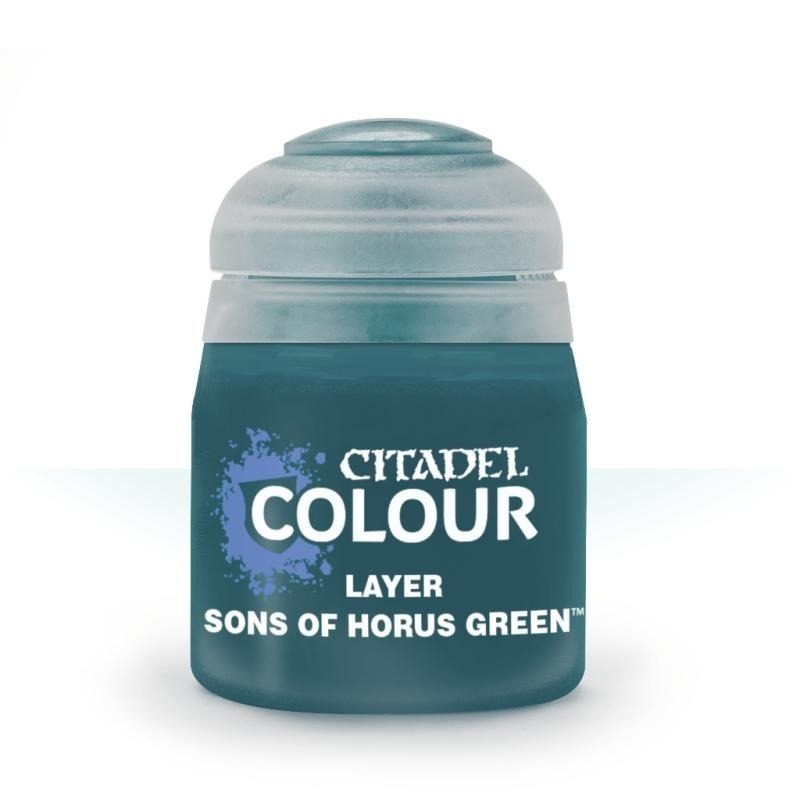 【Citadel】Layer/疊色漆 : Sons of Horus Green (12ml)-細節圖2