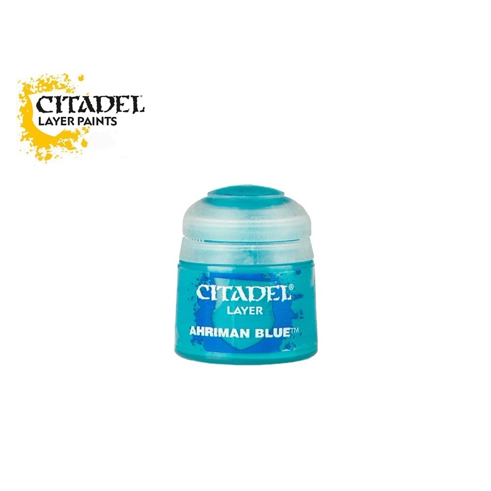 【Citadel】Layer/疊色漆 : Ahriman Blue (12ml)-細節圖2