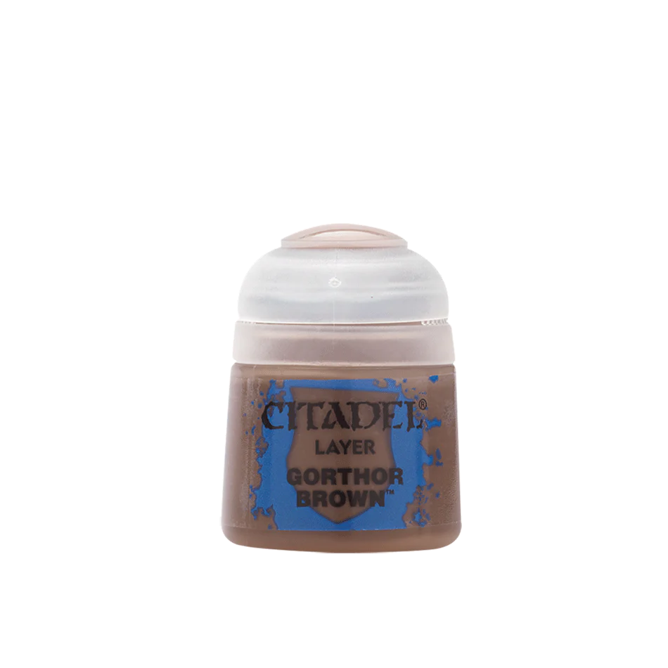 【Citadel】Layer/疊色漆 : Gorthor Brown (12ml)-細節圖2