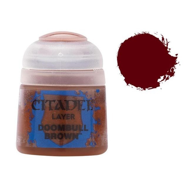 【Citadel】Layer/疊色漆 : Doombull Brown (12ml)-細節圖2