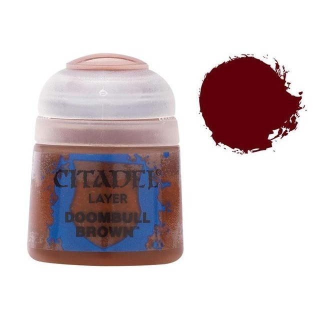 【Citadel】Layer/疊色漆 : Doombull Brown (12ml)-細節圖2