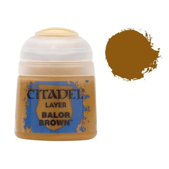 【Citadel】Layer/疊色漆 : Balor Brown (12ml)-細節圖2