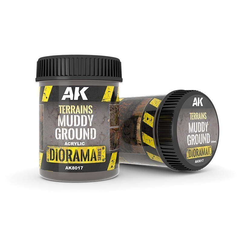 AK8017 - Terrains - Muddy Ground 250ml - 場景 - 泥濘路面 250ml-細節圖3