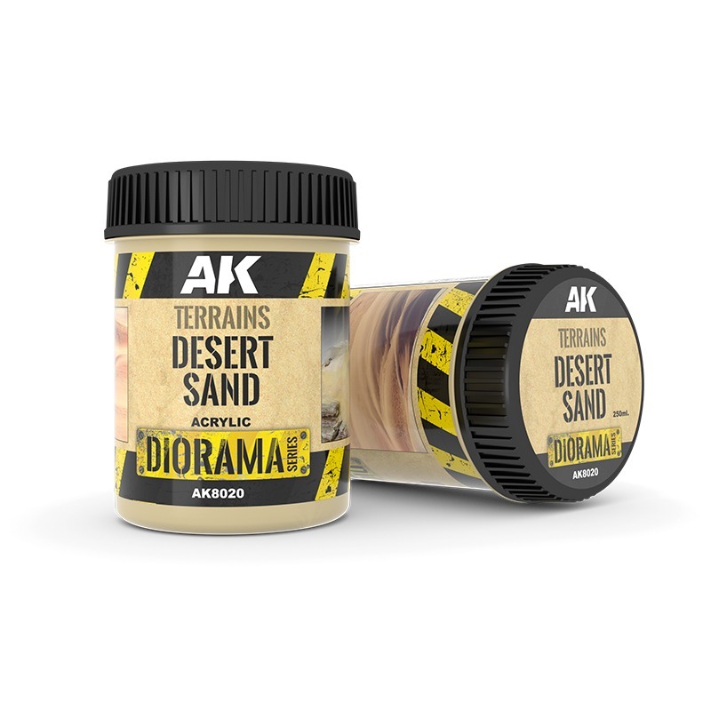 AK8020 - Terrains - Desert Sand 250ml - 場景 - 荒漠沙土 250ml-細節圖3