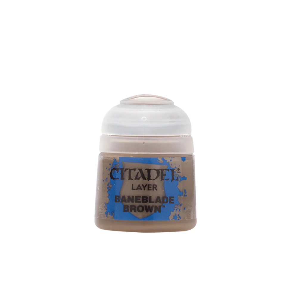 【Citadel】Layer/疊色漆 : Baneblade Brown (12ml)-細節圖2