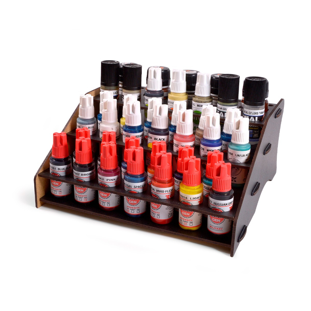 AKORGMIX-Modular Organizer for 18ml and 35ml Bottles-顏料置架-細節圖2