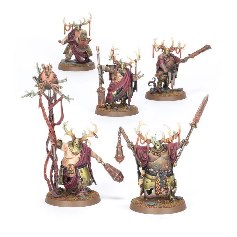 【戰鎚AOS】Maggotkin of Nurgle: Putrid Blightkings - 納垢蛆裔：腐毒疫王-細節圖6