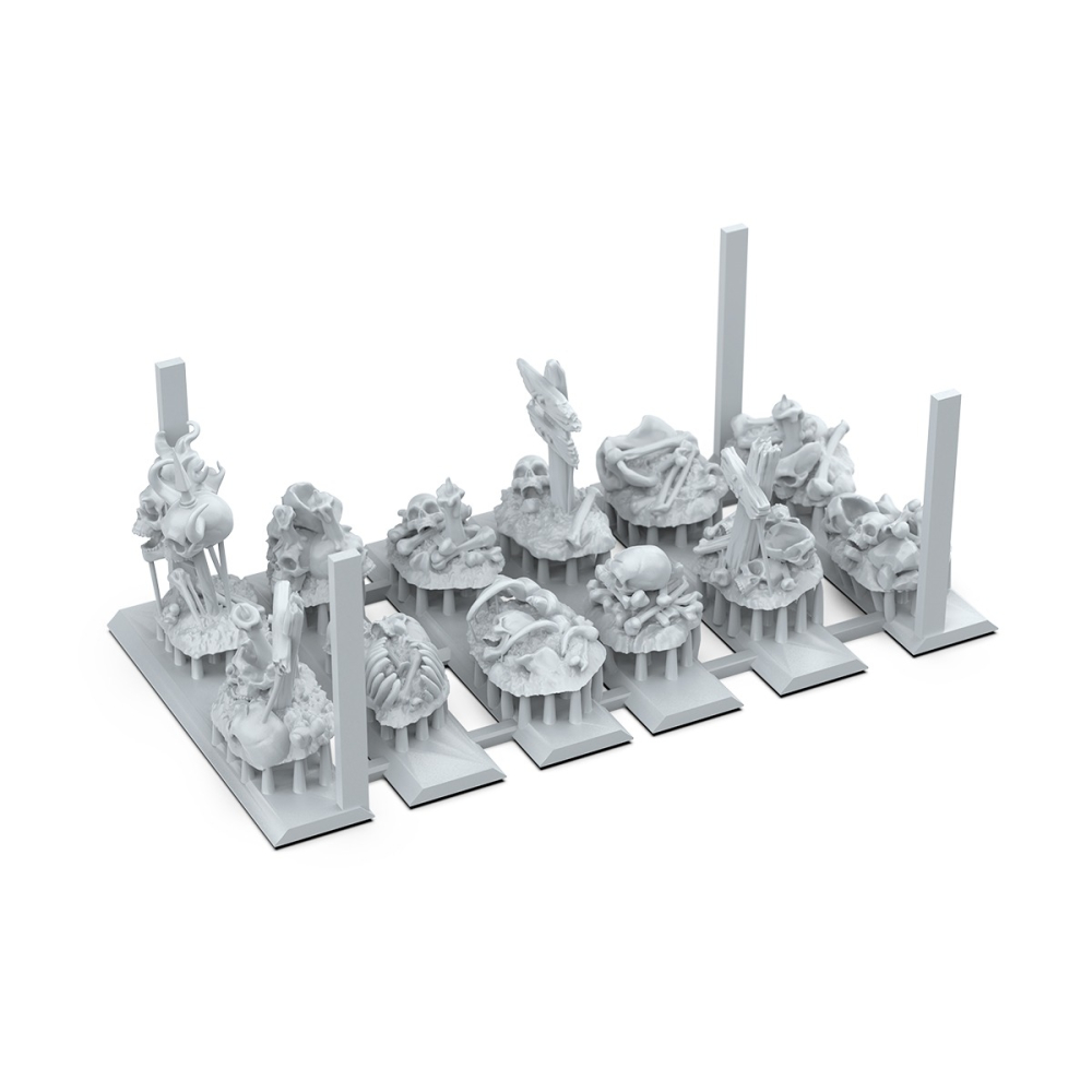 AKBIT0014 - Basing Bit - Wargame Scenery - Bones Remains-細節圖2