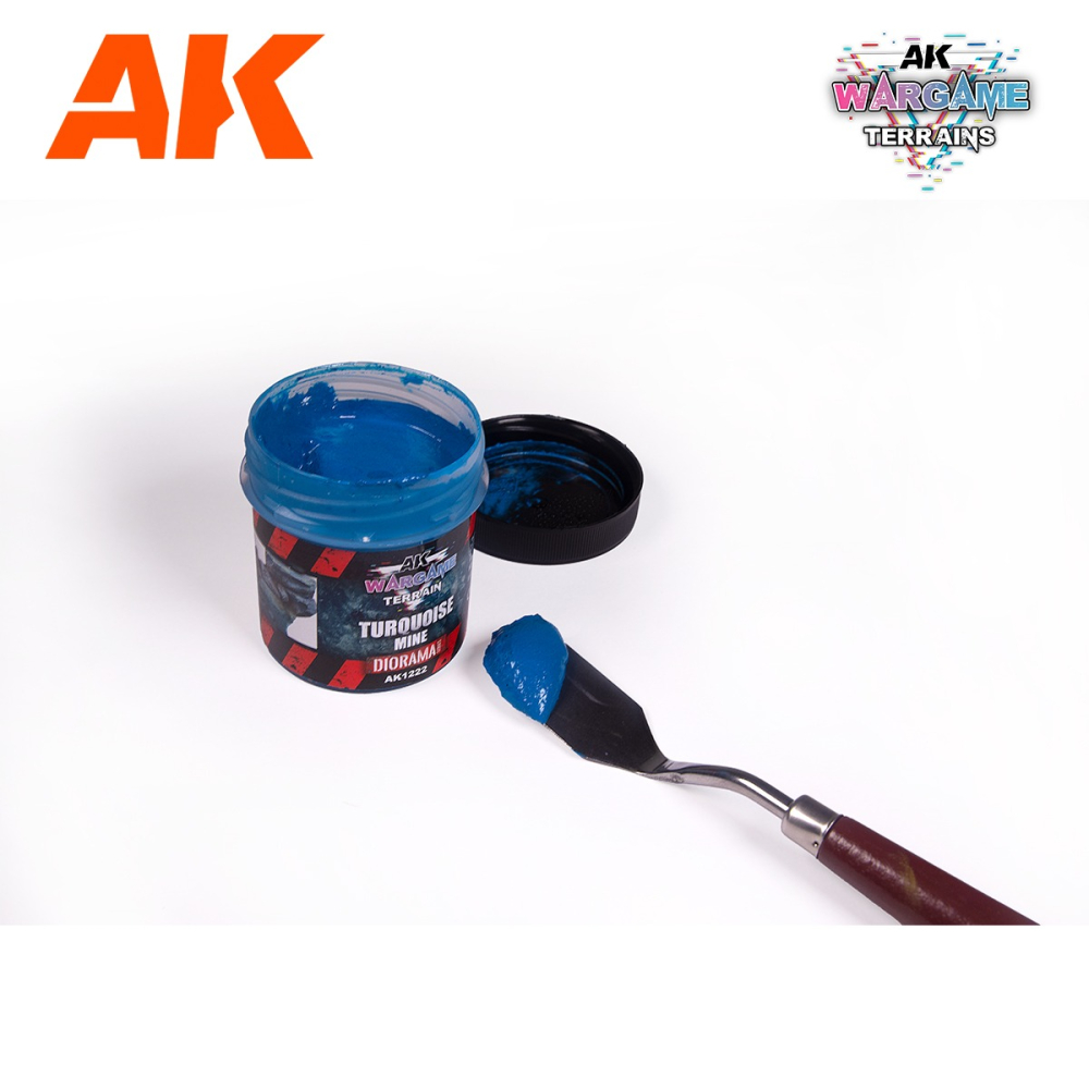 AK1222 -Terrains - Turquoise Mine 100 ml - 場景 - 青綠礦脈 100ml-細節圖2