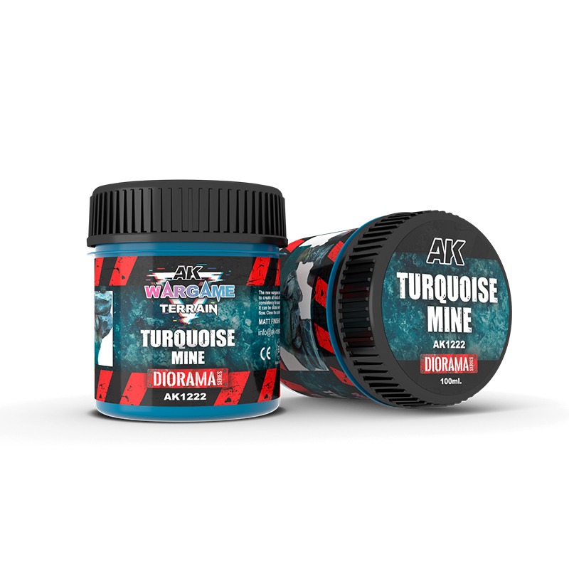 AK1222 -Terrains - Turquoise Mine 100 ml - 場景 - 青綠礦脈 100ml-細節圖3