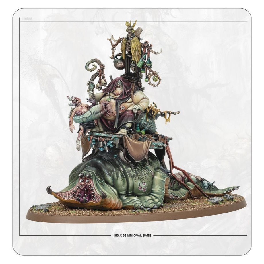 Maggotkin of Nurgle: Festus the Leechlord - 納垢蛆裔：水蛭領主費斯圖斯-細節圖2