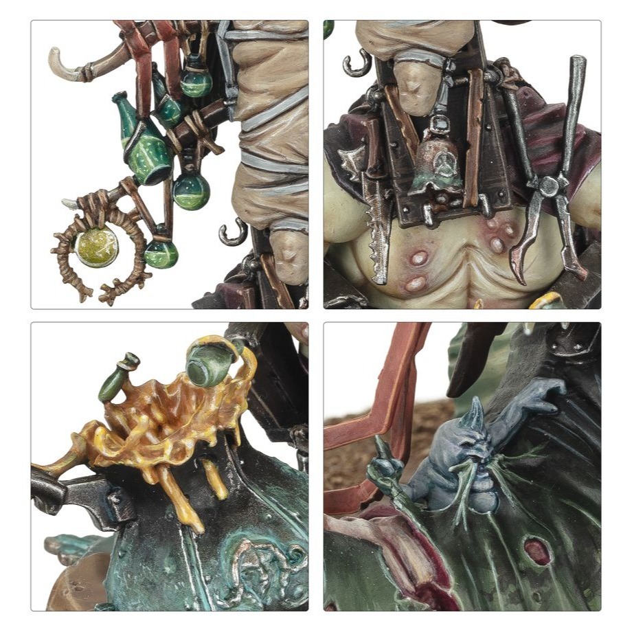 Maggotkin of Nurgle: Festus the Leechlord - 納垢蛆裔：水蛭領主費斯圖斯-細節圖4