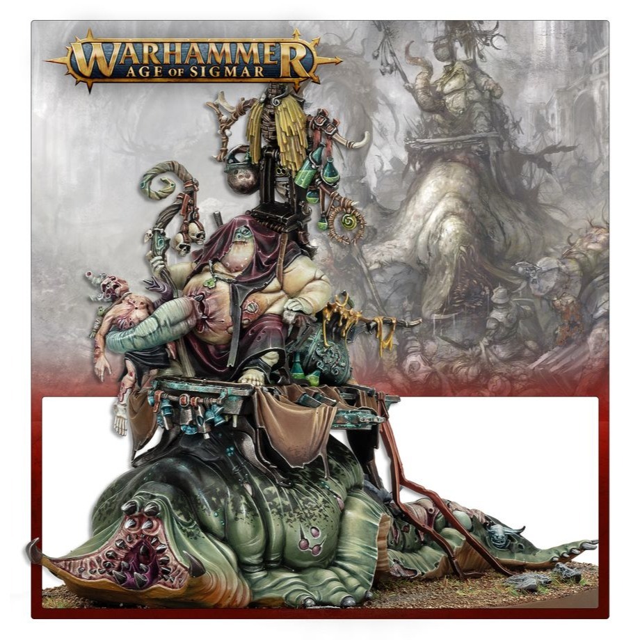 Maggotkin of Nurgle: Festus the Leechlord - 納垢蛆裔：水蛭領主費斯圖斯-細節圖6