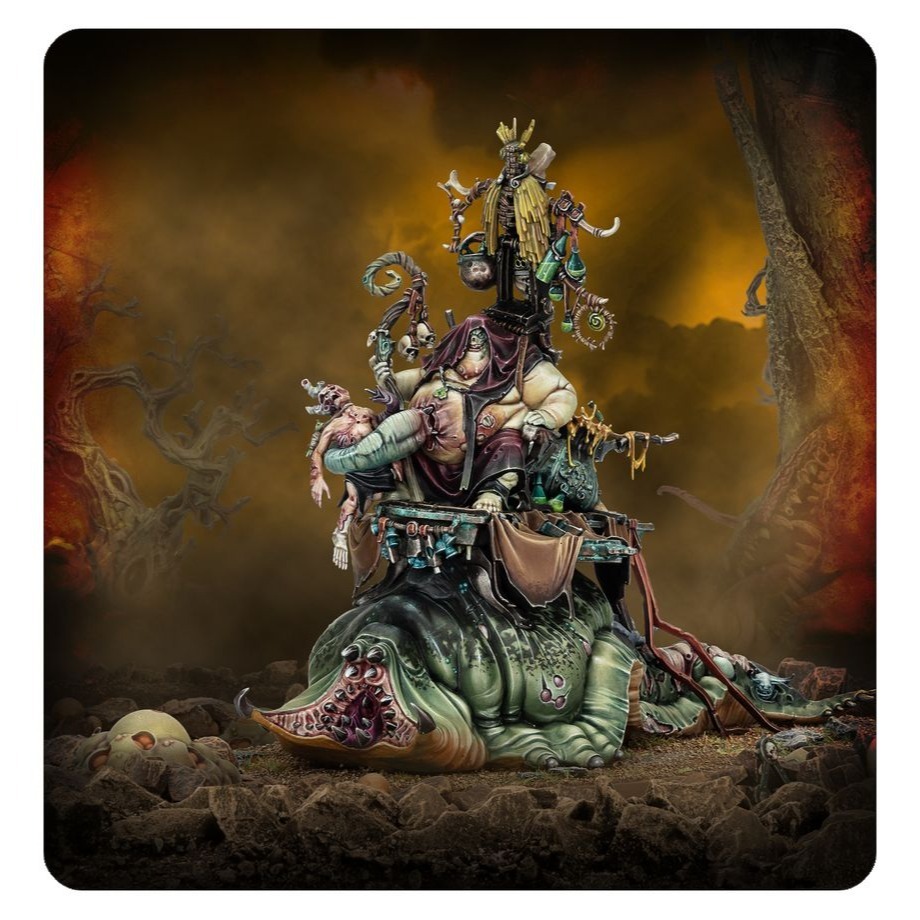 Maggotkin of Nurgle: Festus the Leechlord - 納垢蛆裔：水蛭領主費斯圖斯-細節圖7