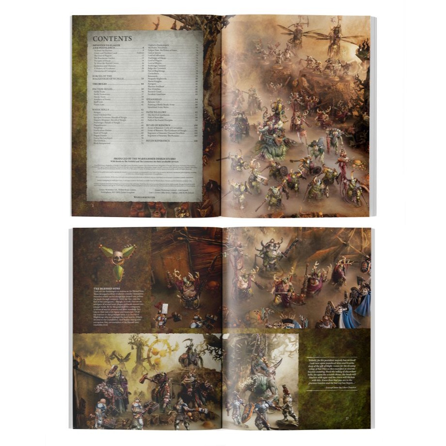 Maggotkin of Nurgle: Battletome (English) - 戰鬥寶典：納垢蛆裔(英文版)-細節圖2