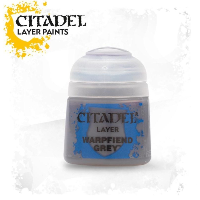 【Citadel】Layer/疊色漆：Warpfiend Grey (12ml)-細節圖2