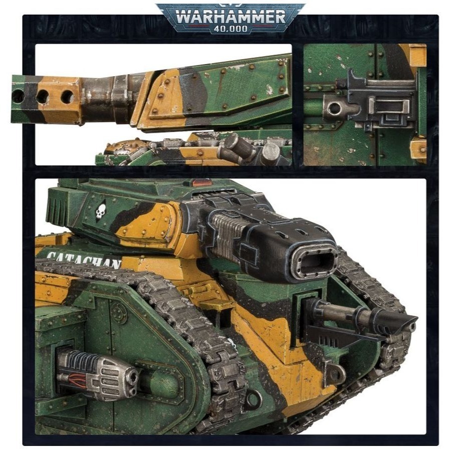 【戰鎚40K】Astra Militarum Leman Russ Battle Tank - 星界軍黎曼魯斯戰鬥坦克-細節圖4