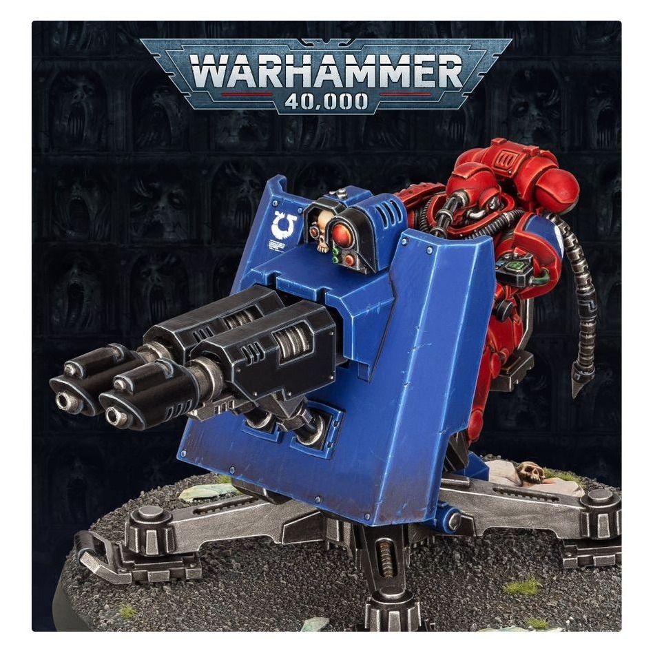 【戰鎚40k】Primaris Firestrike Servo-turret-星際戰士基因原體火擊伺服砲塔-細節圖4