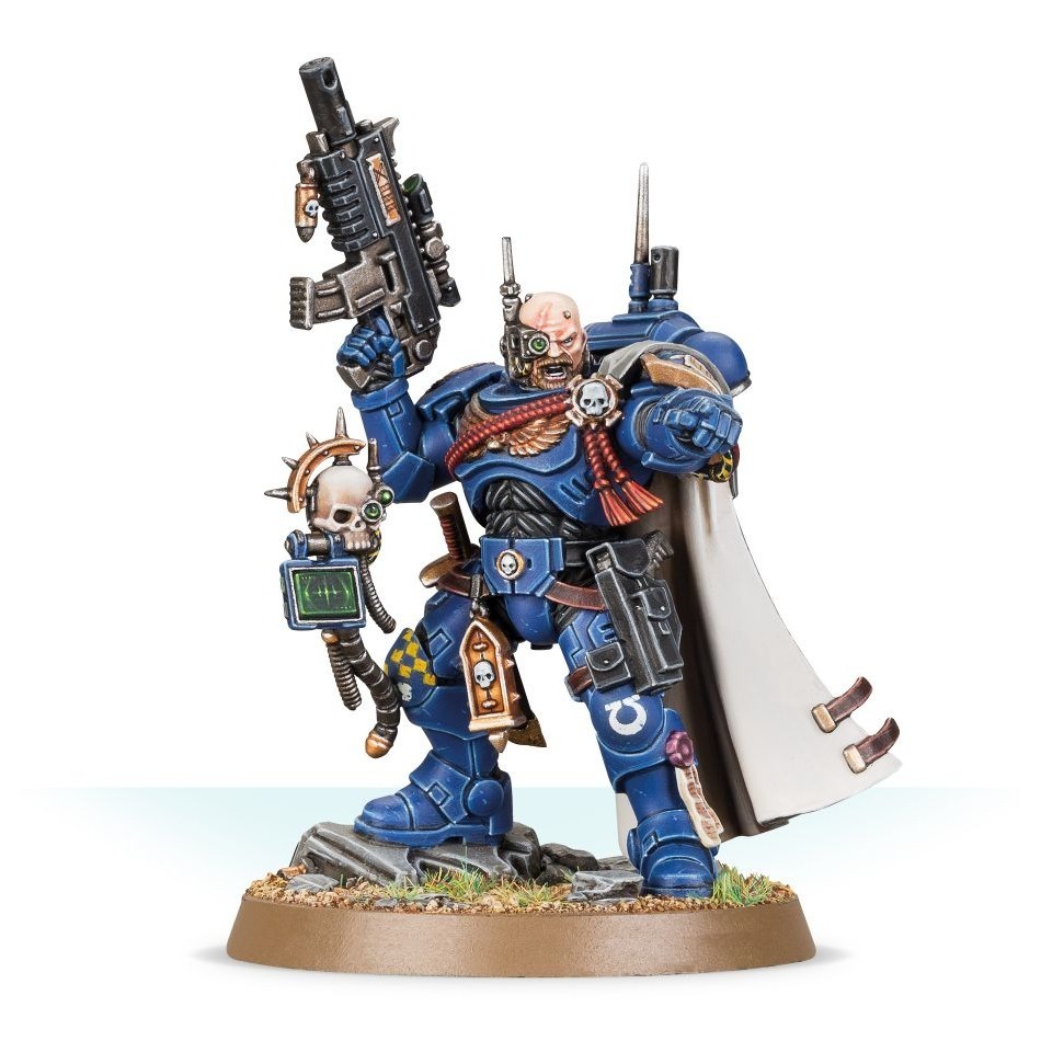 【戰鎚40K】Space Marines:Captain In Phobos Armour-原鑄星際戰士弗波斯盔甲連長-細節圖2