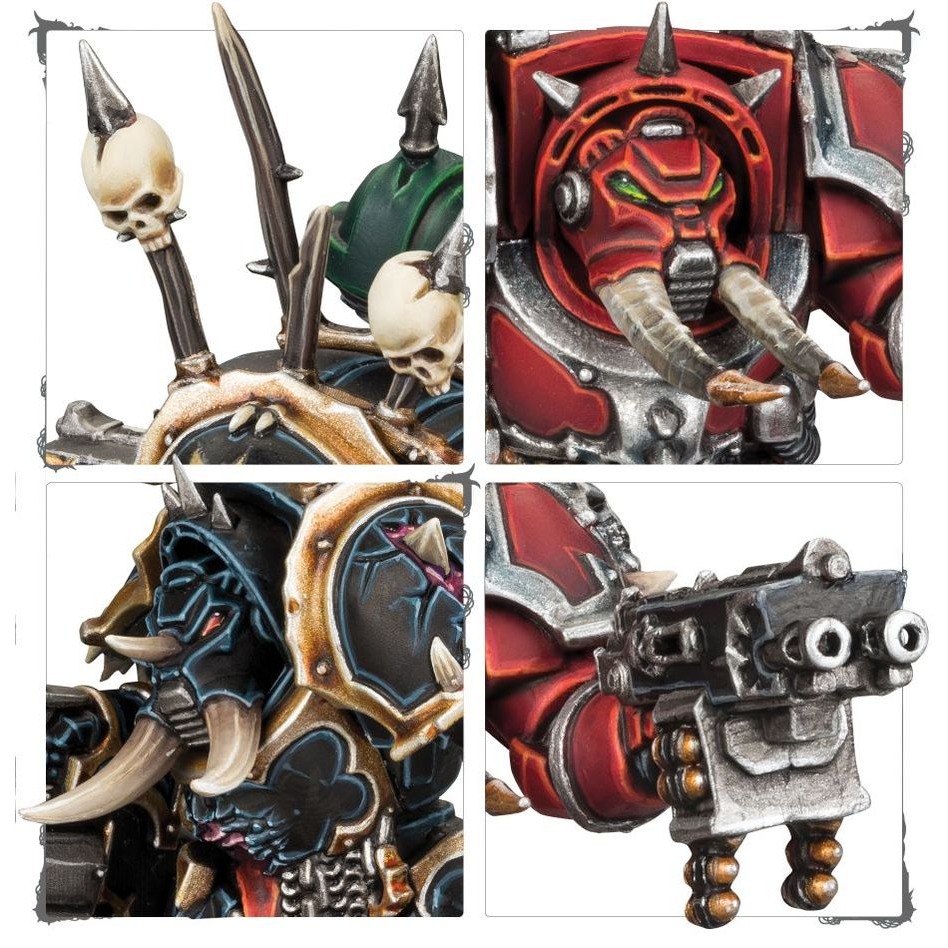 【戰鎚40k】Chaos Space Marines: Terminators SQUAD- 渾沌星際戰士終結者-細節圖3